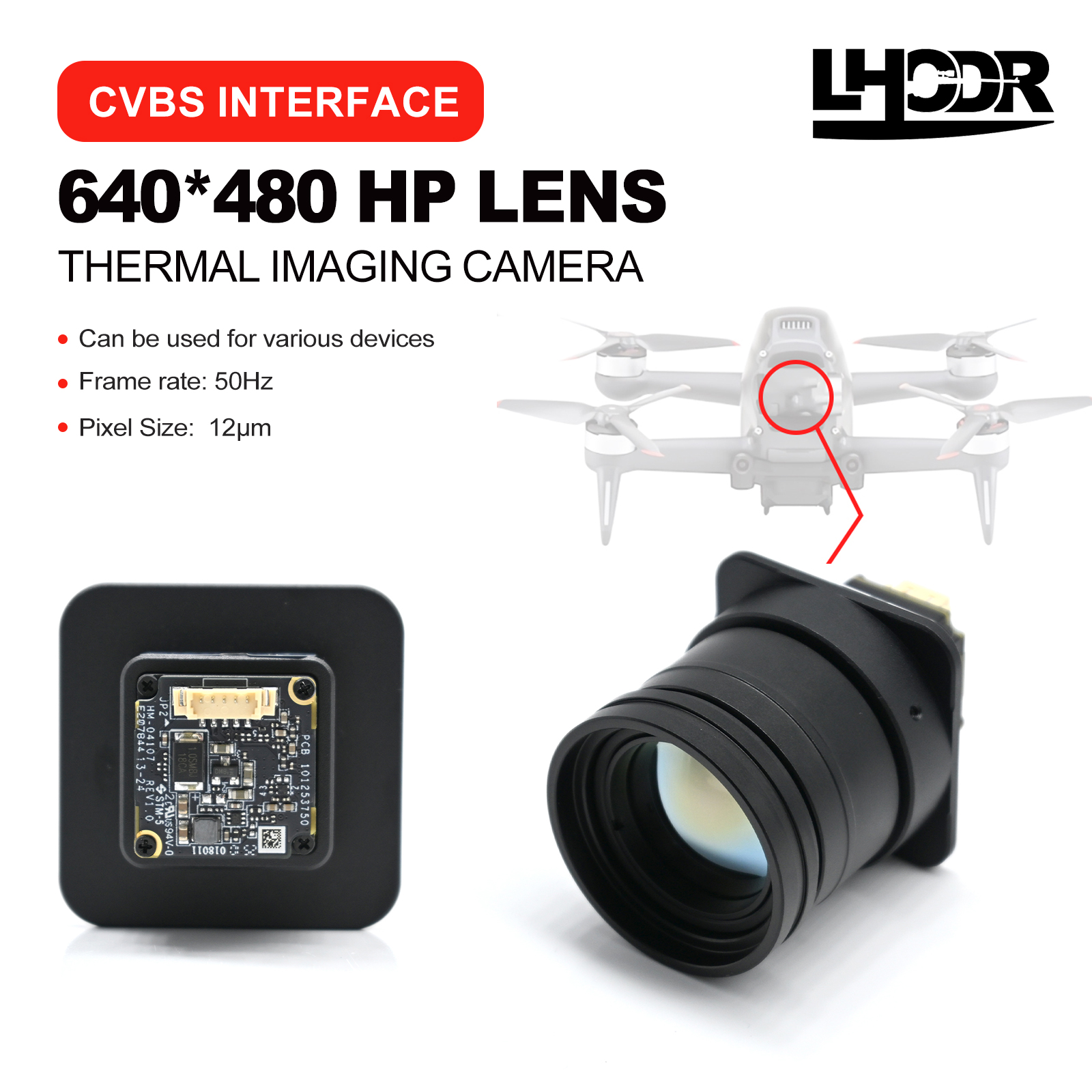 30mm 640x480 pix Drone thermal - Drone Camera Thermal 评论和价格