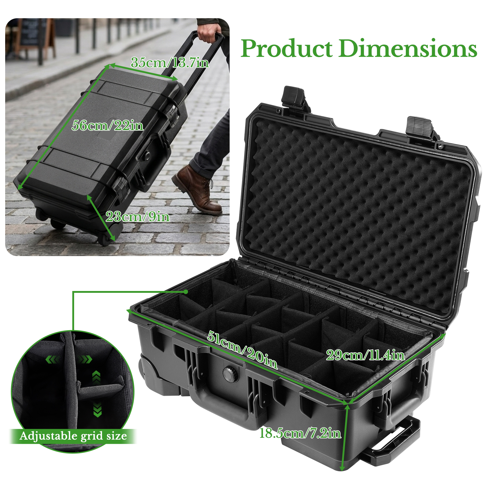 Camera Large Protective Hard C - Drone Camera Case 评论和价格