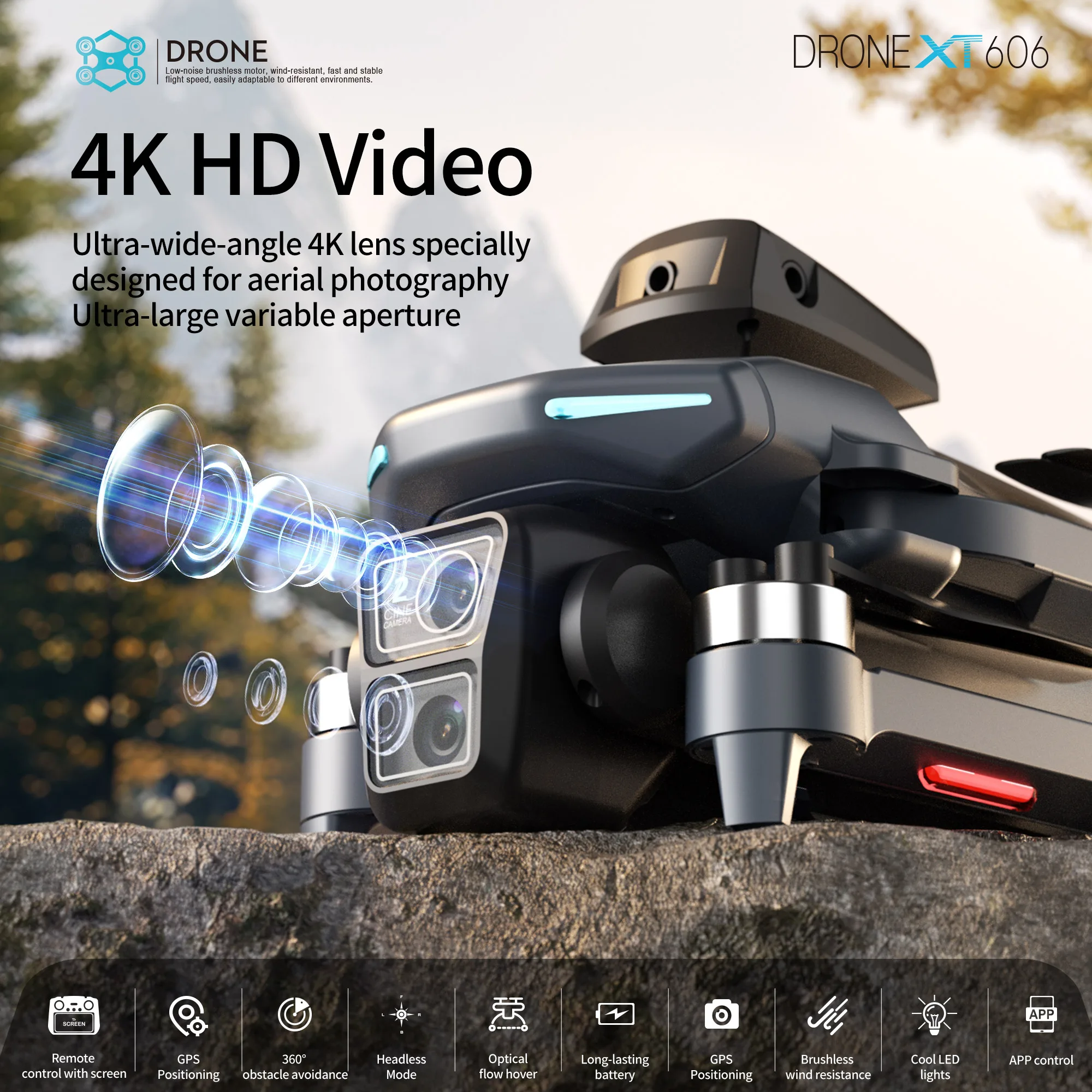 Lenovo XT606 MAX GPS Drone 4k  - Drone Camera Thermal 评论和价格