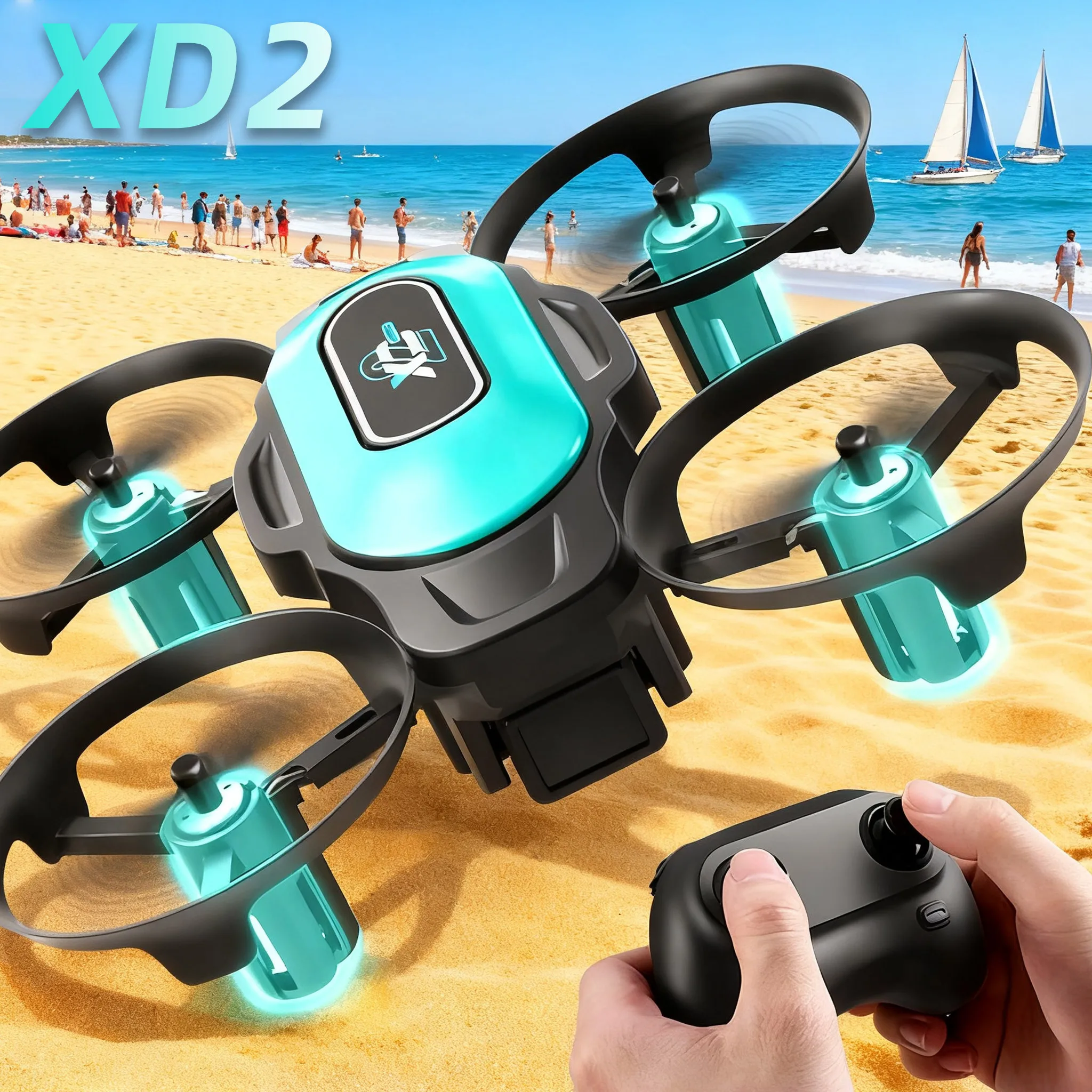 XD2 Mini Drone, 360° Stunt Fli - Drone Camera Night Vision 评论和价格