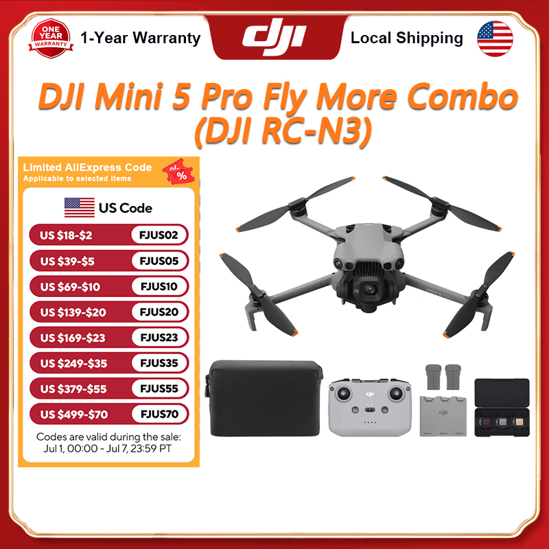 DJI Mini 5 Pro Drone Fly More  - Drone Camera Vlog 评论和价格