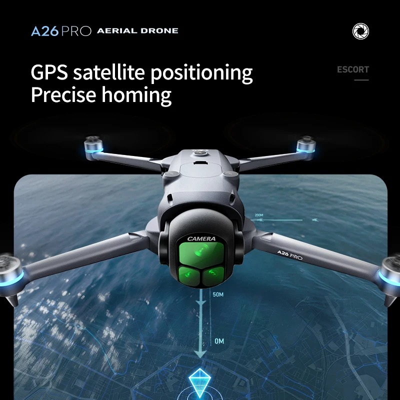 Lenovo A26 Pro 4K HD FPV Drone - Drone Camera Thermal 评论和价格