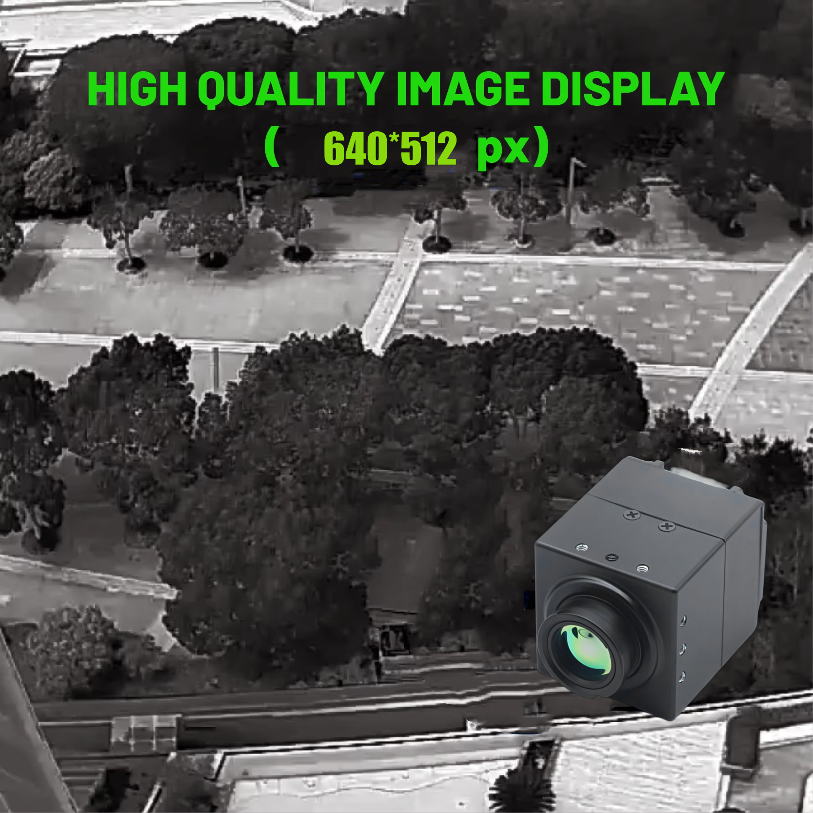 Uncooled 640x512 50Hz Radiomet - Drone Camera Thermal 评论和价格