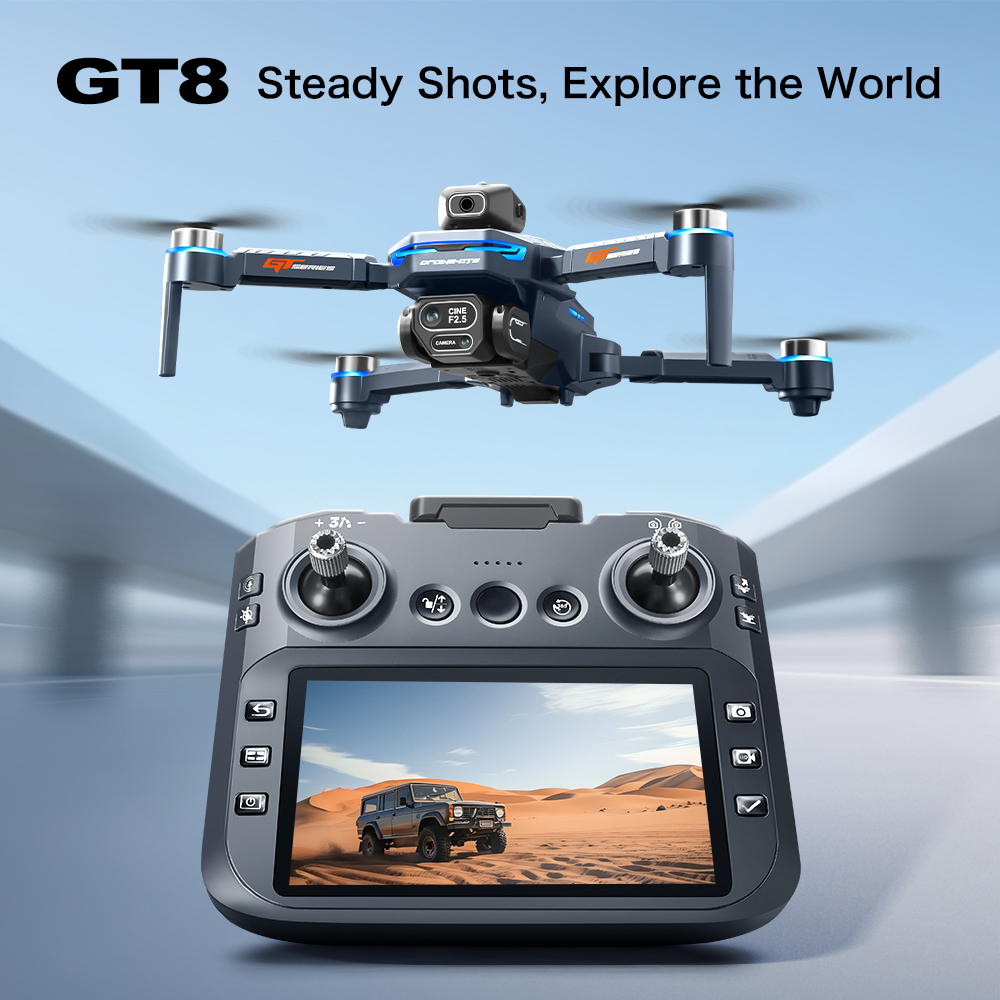 GT8 Obstacle Avoidance Aerial  - Drone Camera Night Vision 评论和价格